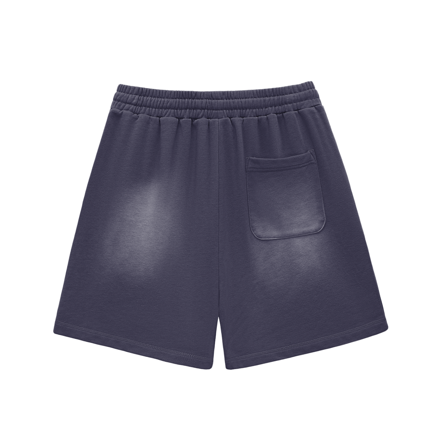 Isaiah 41:10 Sun Fade Raw Edge Cotton Shorts
